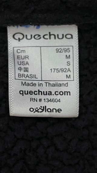 Chaqueta polar Quechua verde