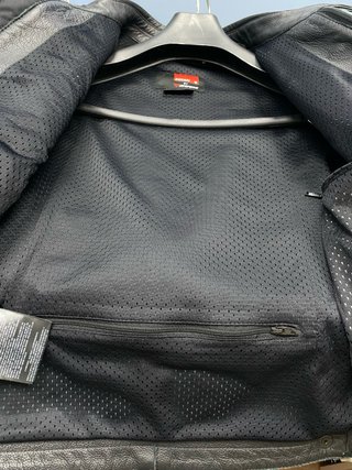 Chaqueta de piel Ducati para moto