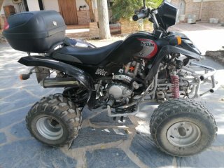 Quad HSUN ATV Negro Off-road Pocos Kms