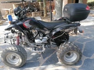 Quad HSUN ATV Negro Off-road Pocos Kms