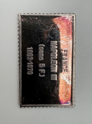Sello Plata 999 Imperio Francés