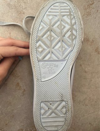 Converse basse blu e bianche