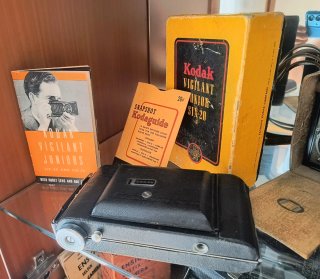 Kodak Vigilant + caja y manuales