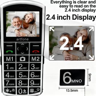 Teléfono Móvil para Mayores Teclas Grandes 4G