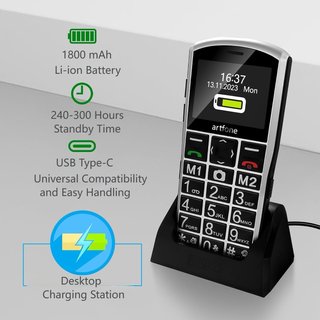 Teléfono Móvil para Mayores Teclas Grandes 4G