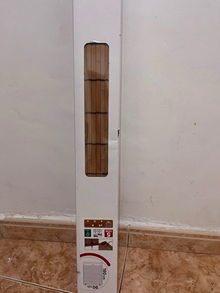 Estor enrollable de bambú