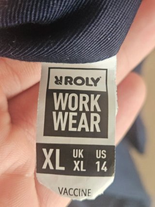 Chaqueta de trabajo Roly Workwear Azul Marino XL