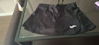 Falda Joma Lila, blanca, negra y azul Talla 12