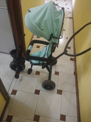 Triciclo infantil azul