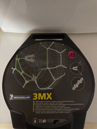 Cadenas para nieve Michelin 3MX
