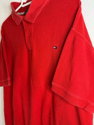 Polo Tommy Hilfiger Rojo Talla L