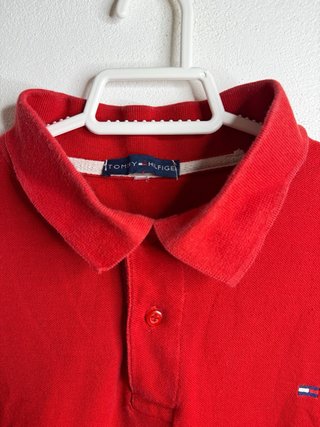 Polo Tommy Hilfiger Rojo Talla L