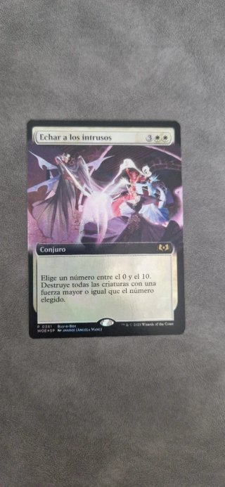 Carta Magic Echar a los intrusos