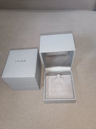 Caja Joyero Lalique Gris 6x6x6 cm