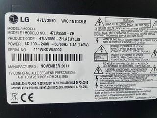 TV LG 47 Full HD 47LV3550