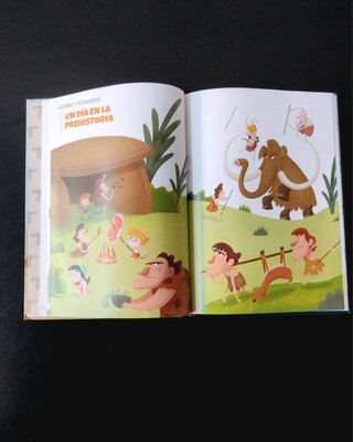 Libro infantil HISTORIA UNIVERSAL. LA PREHISTORIA