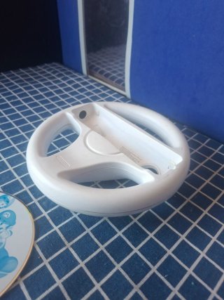 Wii VOLANTE + MARIO KART ORIGINAL