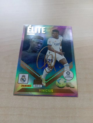 Cromos Panini Élites firmados + Cucurella diamante