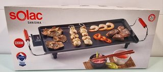 Plancha Solac Sanísima XL 2200W Teflon