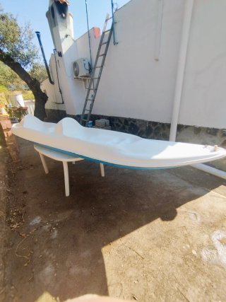 Kayak biplaza fibra carbono 410 cm