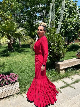 Traje de flamenca