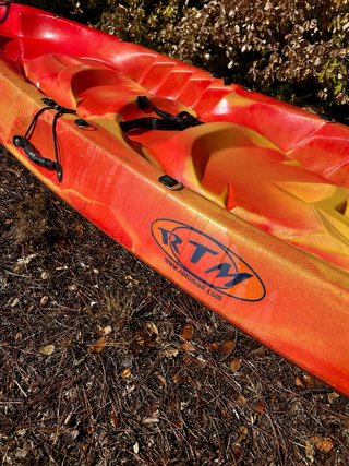 Kayak 3 personas RTM con asientos y remos