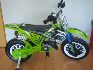 Moto Eléctrica Infantil Kawasaki 100cc