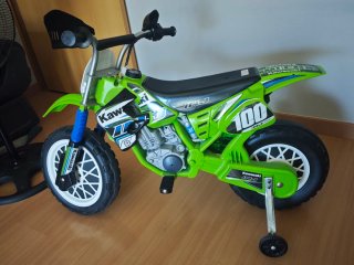 Moto Eléctrica Infantil Kawasaki 100cc