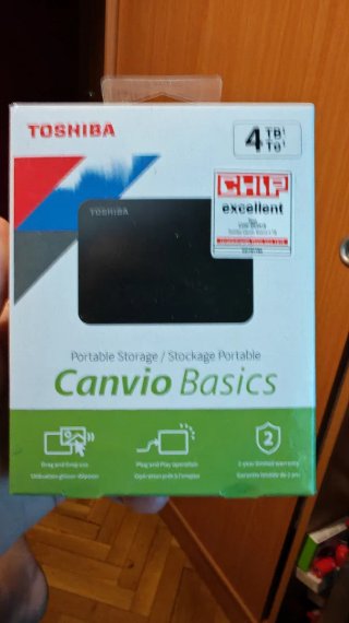 Disco Duro Externo Toshiba Canvio Basics 4TB