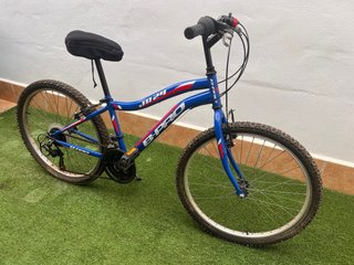 Bicicleta Azul 24 pulgadas