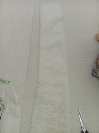 Estola de pelo sintético