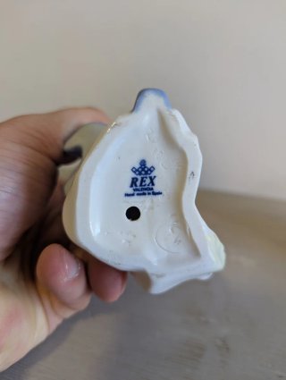 Pareja Figuras Rex Valencia Porcelana