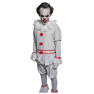Disfraz Payaso Talla M - Pennywise IT Hombre Adult