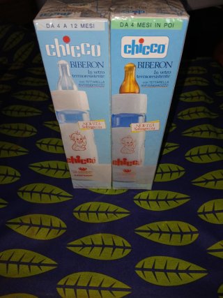 Biberón Chicco Vidrio Termoresistente