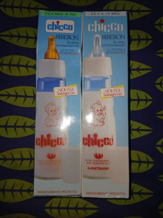 Biberón Chicco Vidrio Termoresistente