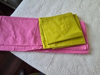 Zara Home funda edredón, almohada y bajera cama 90