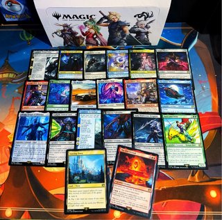 Lote cartas Magic Final Fantasy con especiales