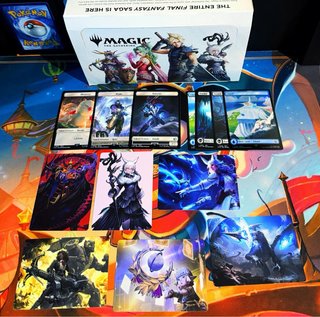 Lote cartas Magic Final Fantasy con especiales