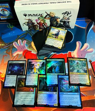 Lote cartas Magic Final Fantasy con especiales