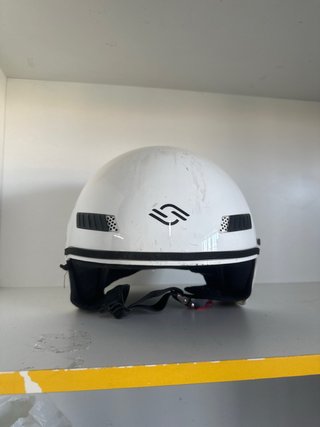 Casco Moto Shiro SH-62 Kioto Blanco Talla M