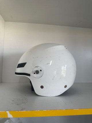 Casco Moto Shiro SH-62 Kioto Blanco Talla M