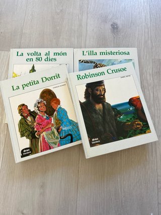 Lote libros clásicos literatura juvenil- Drac