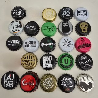 Chapas para cambio.
