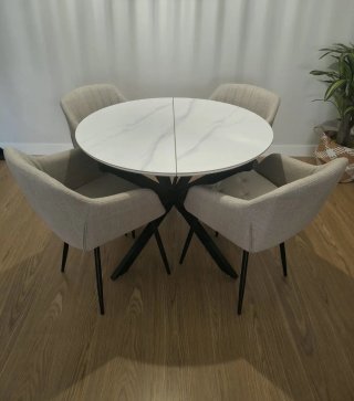 Mesa de comedor extensible