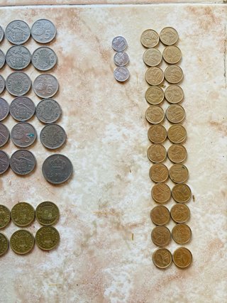 Lote Monedas Pesetas Españolas (Franco y J. Carlos