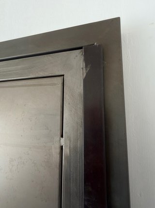 Puerta de Hierro con Marco