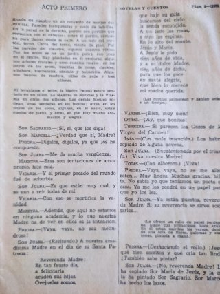 CANCIÓN DE CUNA. Gregorio Martinez Sierra.