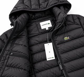 Chaqueta Puffer Lacoste Negra Talla M