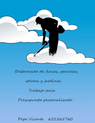 Desbroce de parcelas y solares