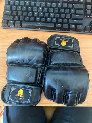 Guantes ZOOBOO MMA Negras